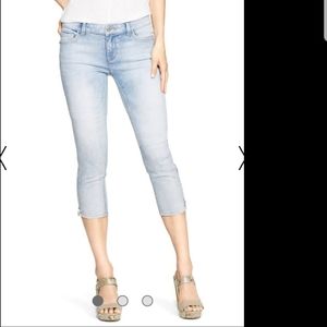 White House black market skinny ankle crop Jeans S